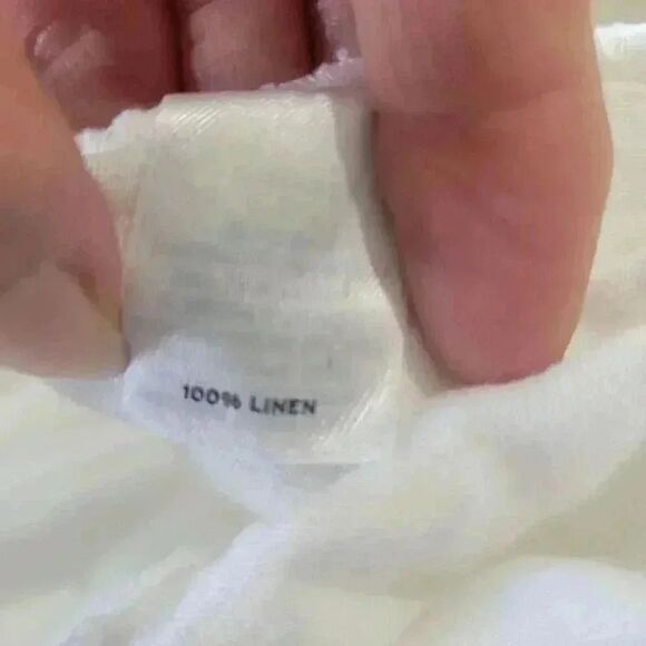 Caslon Women's White Linen Drawstring Skirt w Pockets - Picture 10 of 10